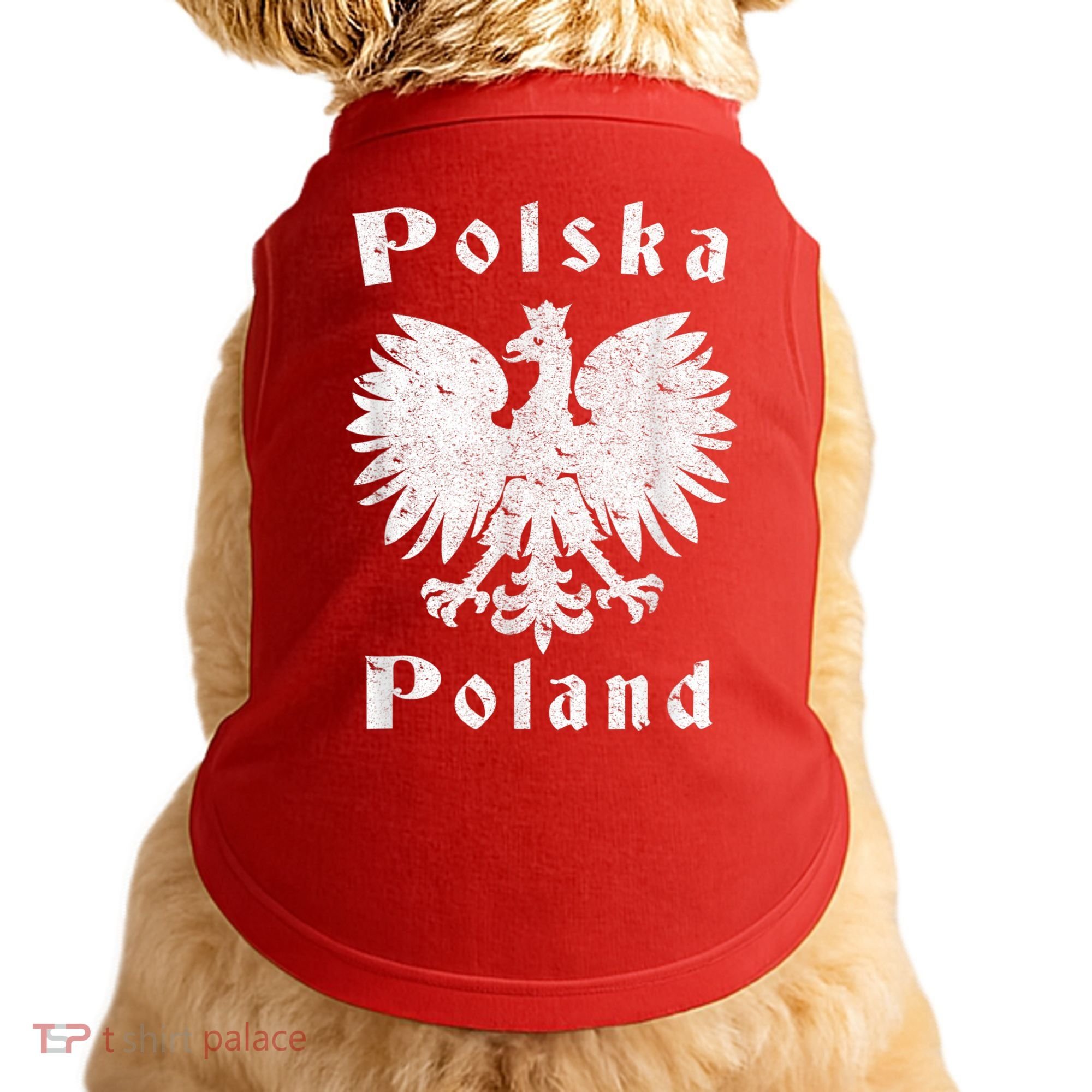 Polish Eagle Coat Of Arms Of Poland Polska Doggie Tank