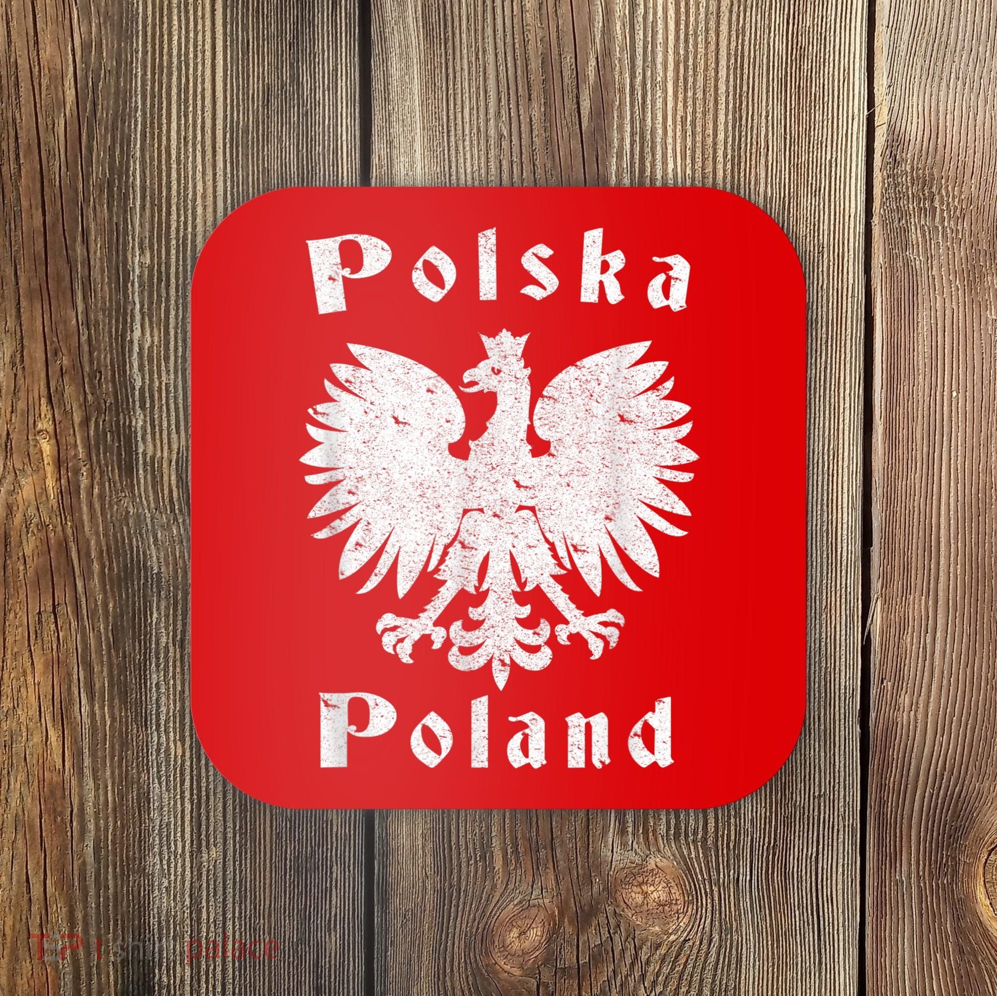 Polish Eagle Coat Of Arms Of Poland Polska Coaster