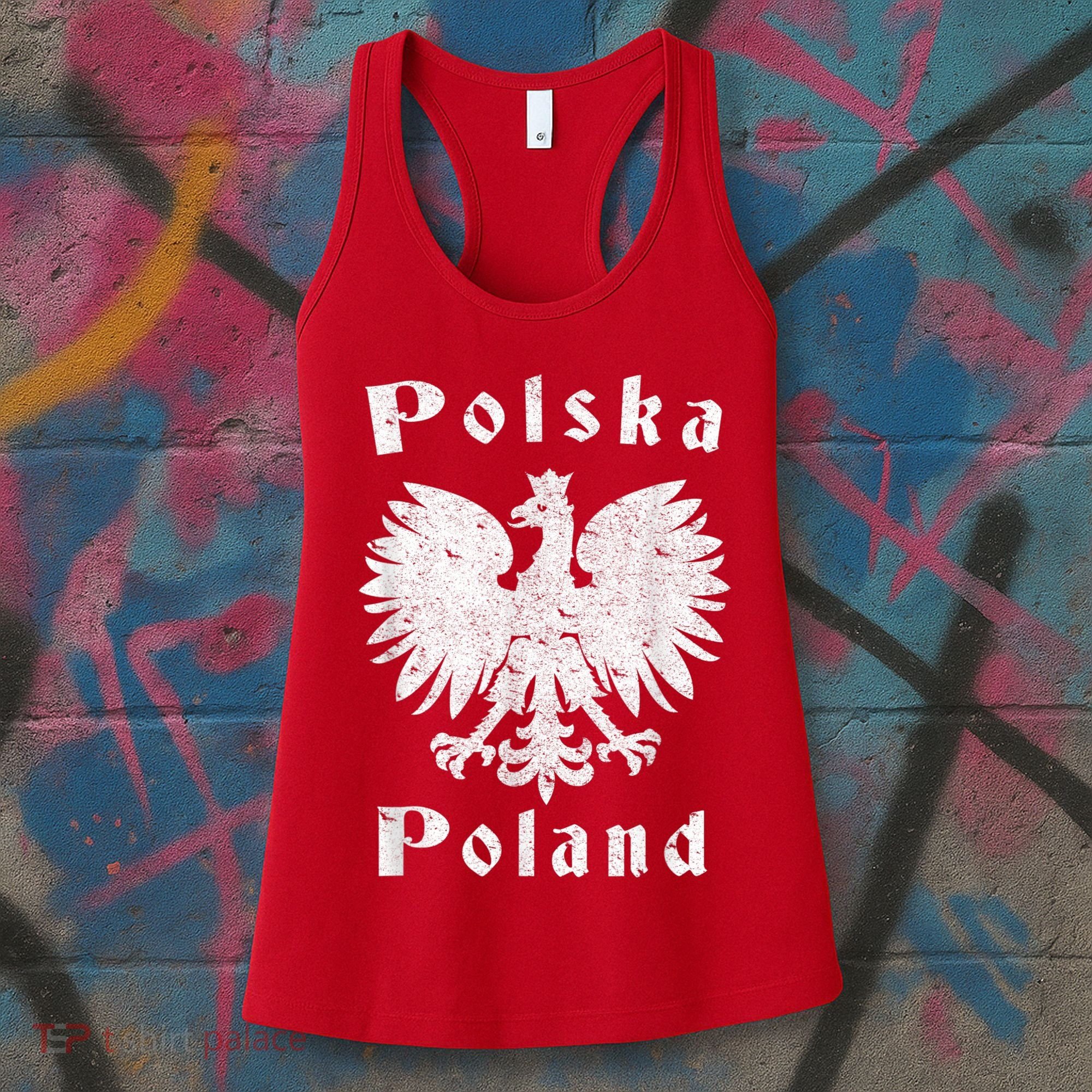 Polish Eagle Coat Of Arms Of Poland Polska Women's Tank Top