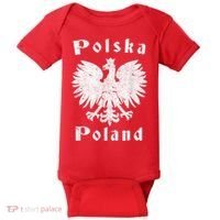 Polish Eagle Coat Of Arms Of Poland Polska Baby Bodysuit thumb 0