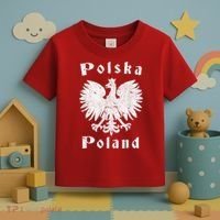Polish Eagle Coat Of Arms Of Poland Polska Toddler T-Shirt thumb 3