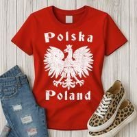 Polish Eagle Coat Of Arms Of Poland Polska Women's T-Shirt thumb 3