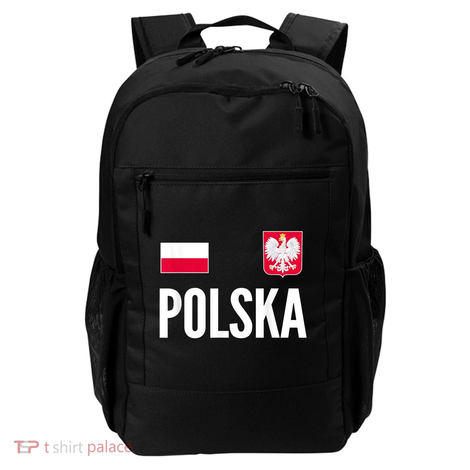 Poland Soccer Jersey Polish Polska  Backpack