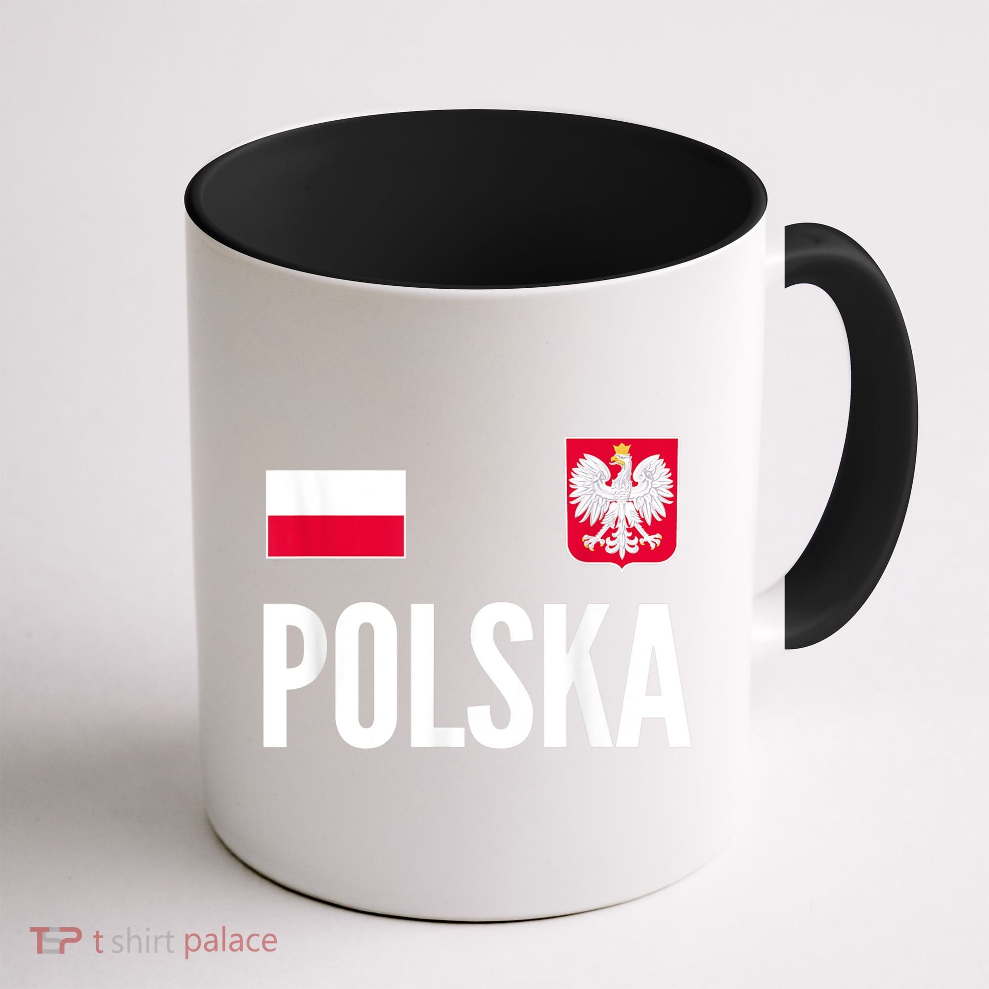 Poland Soccer Jersey Polish Polska  Coffee Mug