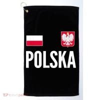 Poland Soccer Jersey Polish Polska  Golf Towel thumb 0