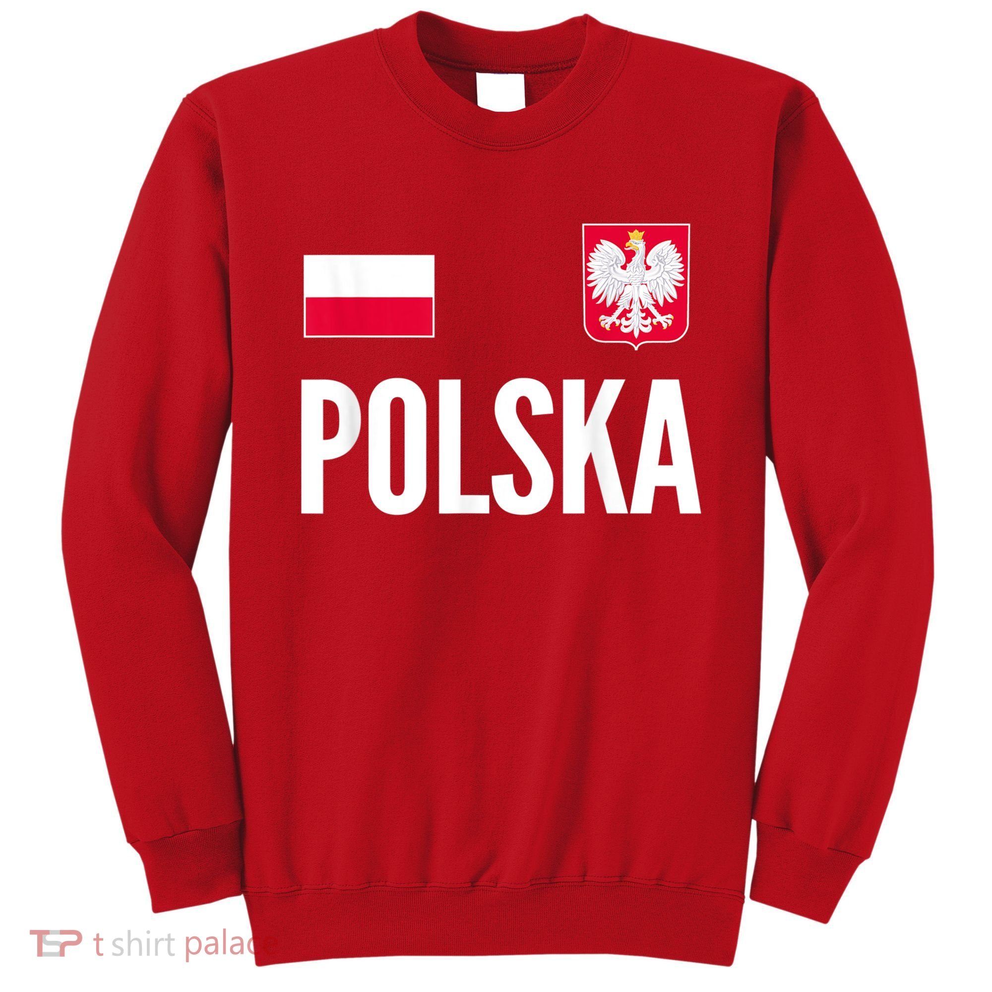 Poland Soccer Jersey Polish Polska  Sweatshirt