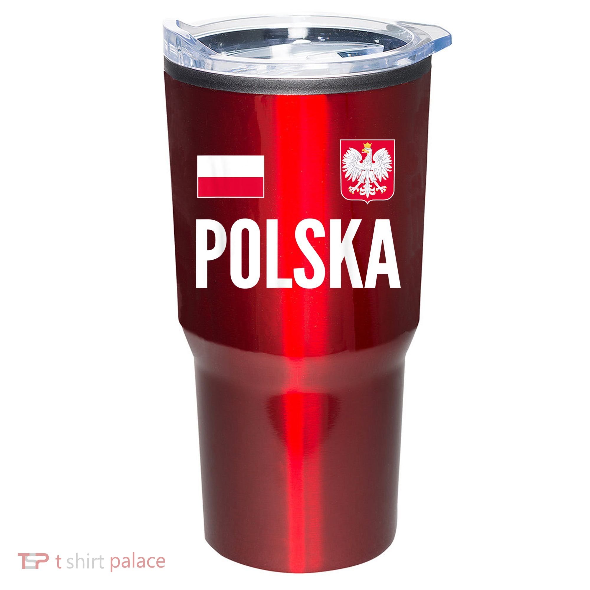 Poland Soccer Jersey Polish Polska  Tumbler