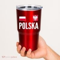 Poland Soccer Jersey Polish Polska  Tumbler thumb 2
