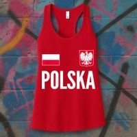 Poland Soccer Jersey Polish Polska  Women's Tank Top thumb 3