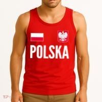 Poland Soccer Jersey Polish Polska  Tank Top thumb 3