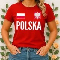 Poland Soccer Jersey Polish Polska  Women's T-Shirt thumb 2