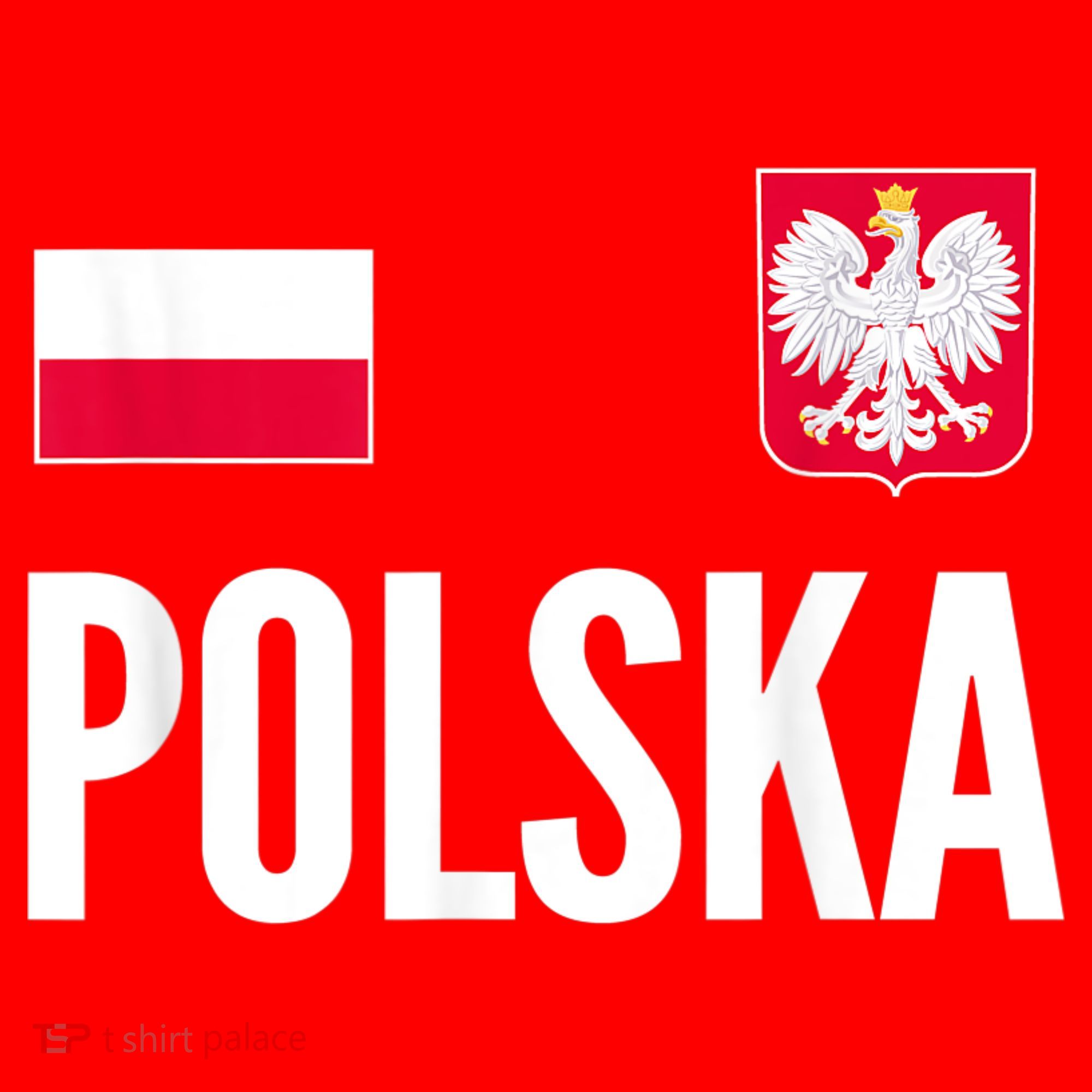 Poland Soccer Jersey Polish Polska  Women's T-Shirt