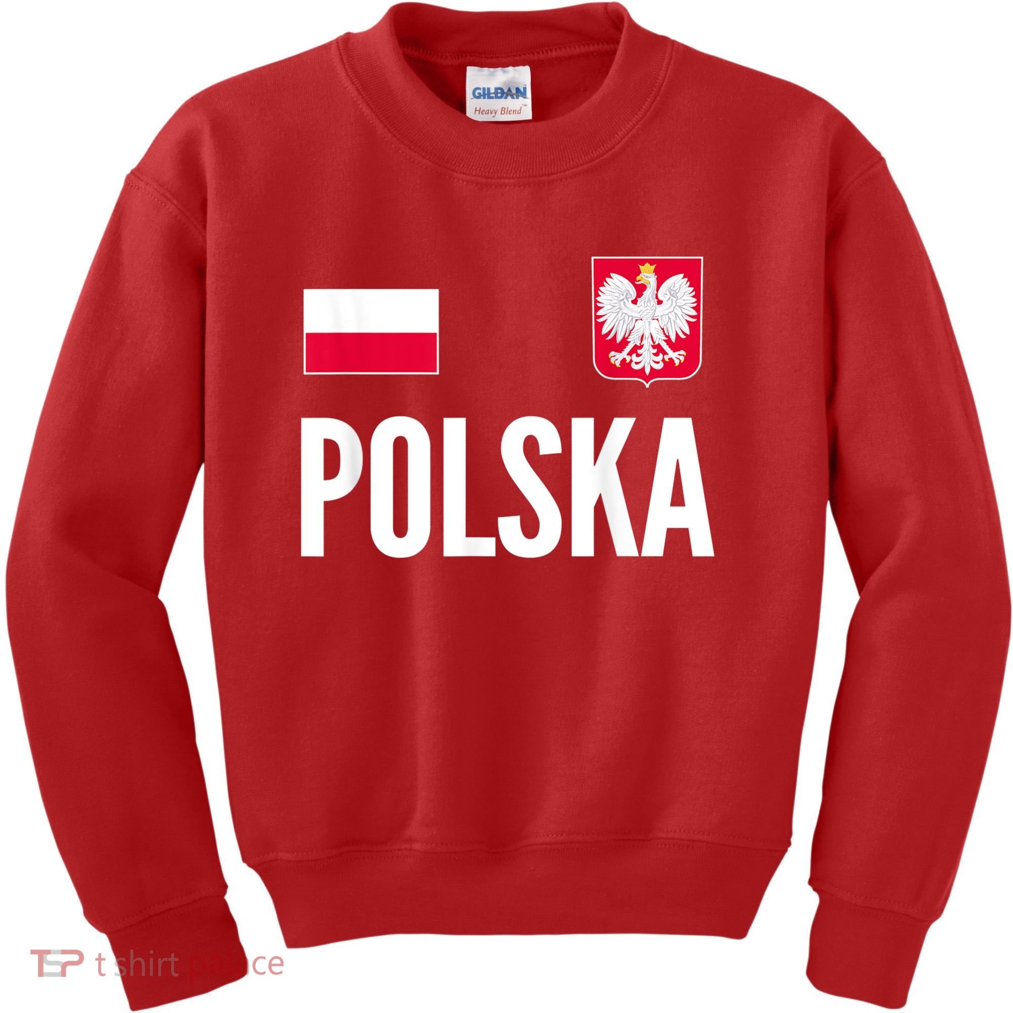 Poland Soccer Jersey Polish Polska  Kids Sweatshirt