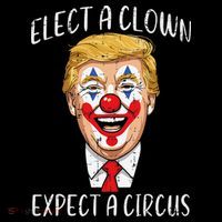 Protest Elect Clown Expect Circus Funny Resist Women Bucket Hat thumb 4