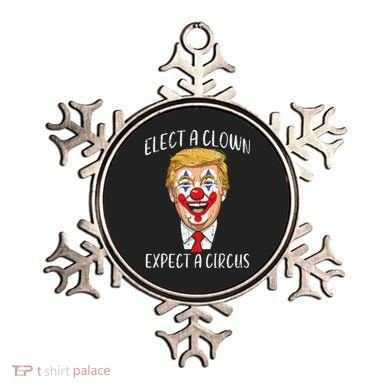 Protest Elect Clown Expect Circus Funny Resist Women Ornament