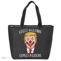 Protest Elect Clown Expect Circus Funny Resist Women Tote Bag thumb 0