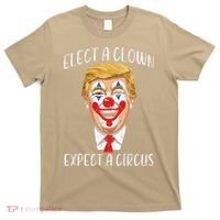 Protest Elect Clown Expect Circus Funny Resist Women T-Shirt thumb 0