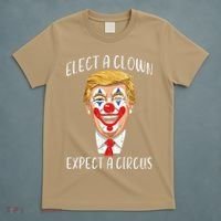 Protest Elect Clown Expect Circus Funny Resist Women T-Shirt thumb 5