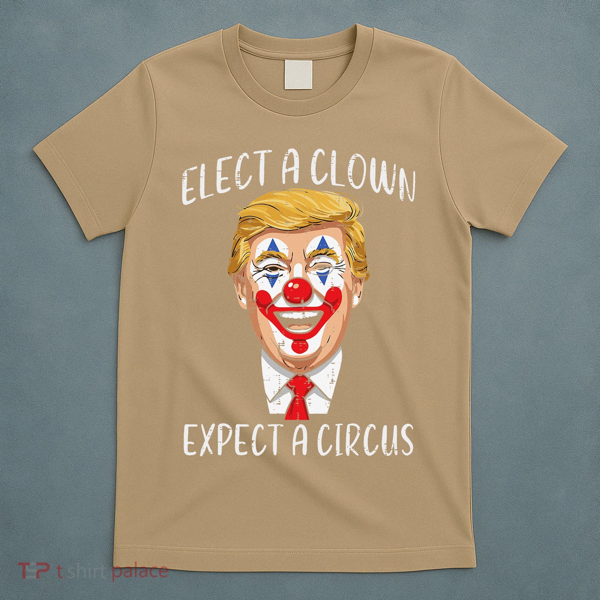Protest Elect Clown Expect Circus Funny Resist Women T-Shirt