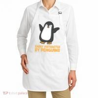 Penguin Easily Distracted By Penguins Gift Apron thumb 2