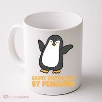 Penguin Easily Distracted By Penguins Gift Coffee Mug thumb 0
