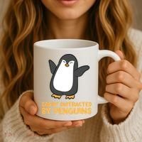 Penguin Easily Distracted By Penguins Gift Coffee Mug thumb 3