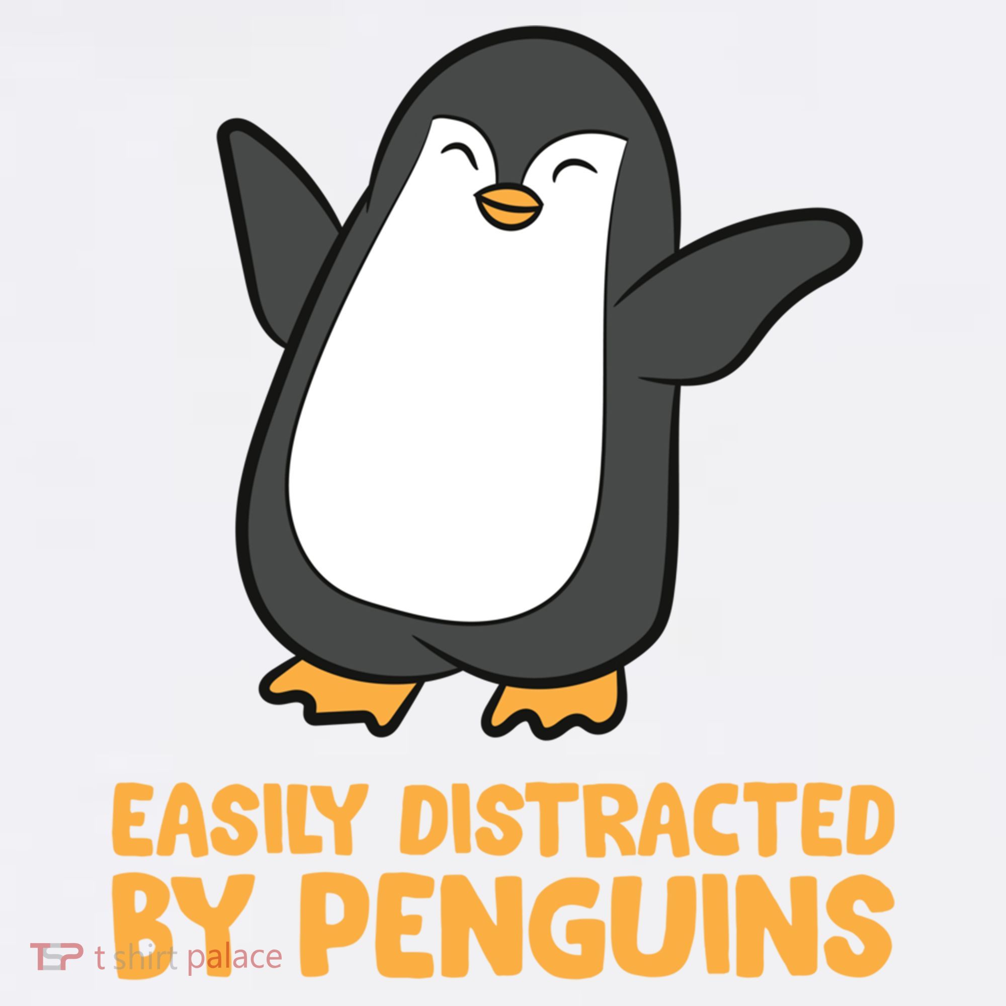 Penguin Easily Distracted By Penguins Gift Coffee Mug