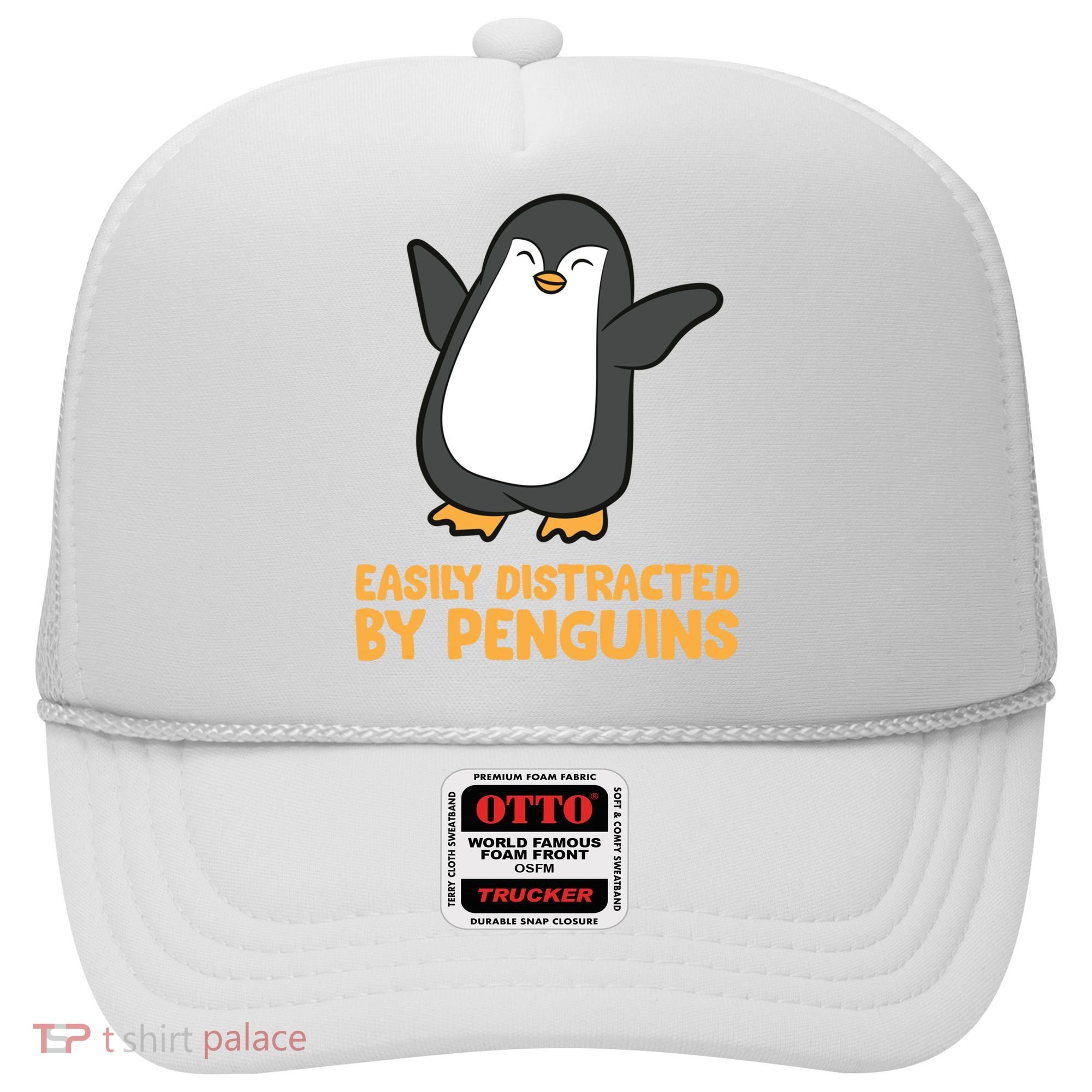 Penguin Easily Distracted By Penguins Gift Hat