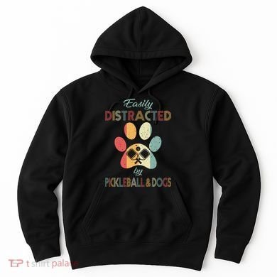 Pickleball Easily Distracted Hoodie