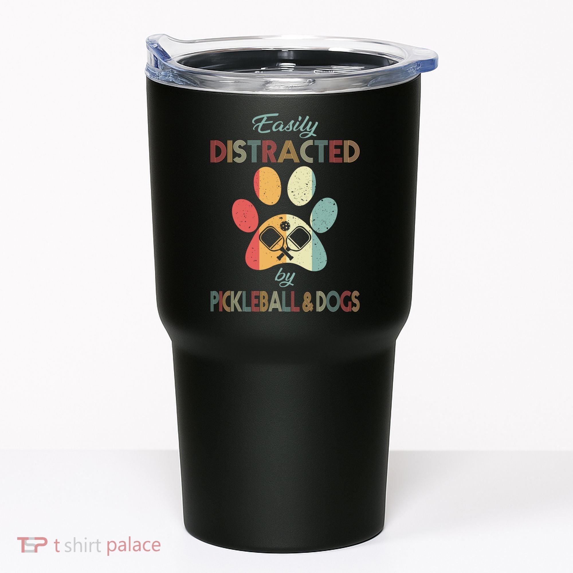 Pickleball Easily Distracted Tumbler