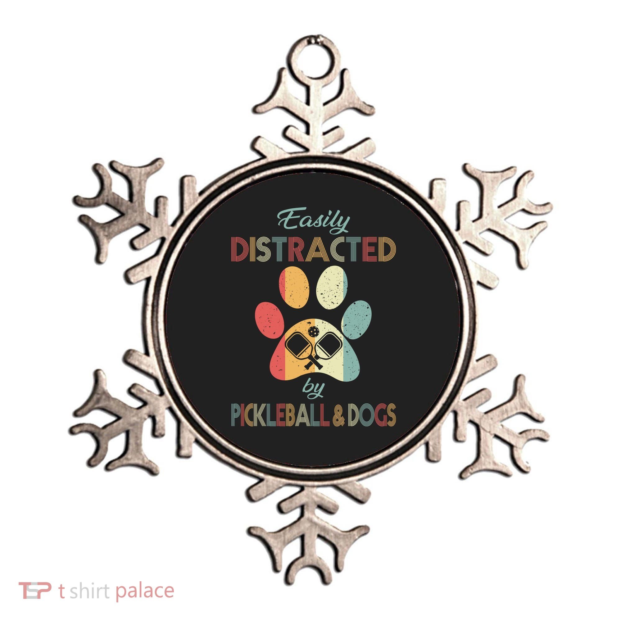 Pickleball Easily Distracted Ornament