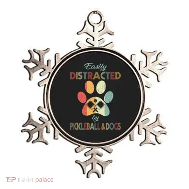 Pickleball Easily Distracted Ornament