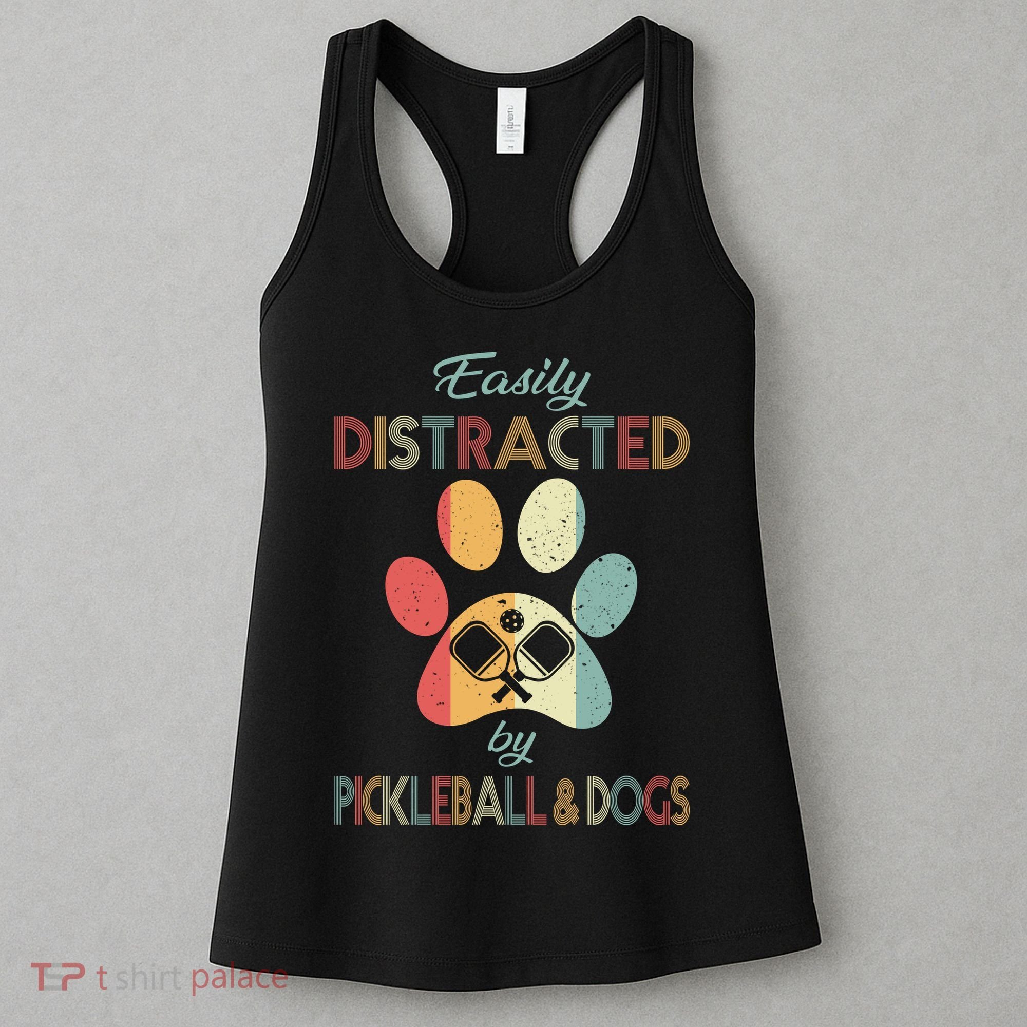 Pickleball Easily Distracted Women's Tank Top