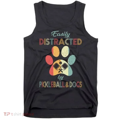 Pickleball Easily Distracted Tank Top