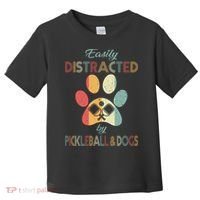 Pickleball Easily Distracted Toddler T-Shirt thumb 0