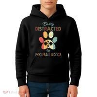 Pickleball Easily Distracted Kids Hoodie thumb 4