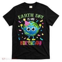 Pro Environment Earth Day is my Birthday Party T-Shirt thumb 0