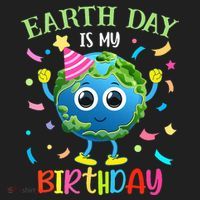 Pro Environment Earth Day is my Birthday Party Beanie thumb 2