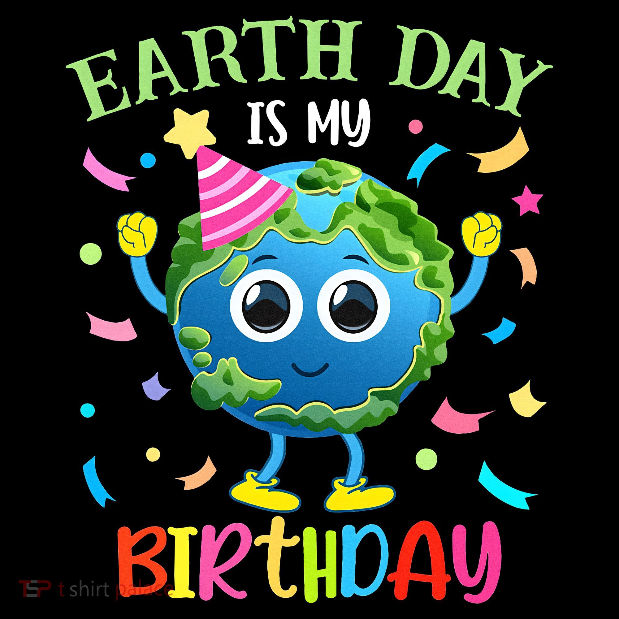 Pro Environment Earth Day is my Birthday Party Women's Hoodie