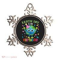 Pro Environment Earth Day is my Birthday Party Ornament thumb 0
