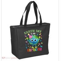 Pro Environment Earth Day is my Birthday Party Tote Bag thumb 2