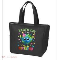 Pro Environment Earth Day is my Birthday Party Tote Bag thumb 3