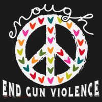 Peace Enough End Gun Violence Wear Orange Orange Shirt Day Women's Hoodie thumb 2