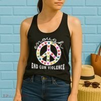 Peace Enough End Gun Violence Wear Orange Orange Shirt Day Women's Tank Top thumb 2