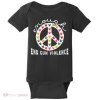Peace Enough End Gun Violence Wear Orange Orange Shirt Day Baby Bodysuit thumb 0