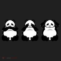 Peek A Boo Panda Women's Sweatshirt thumb 2