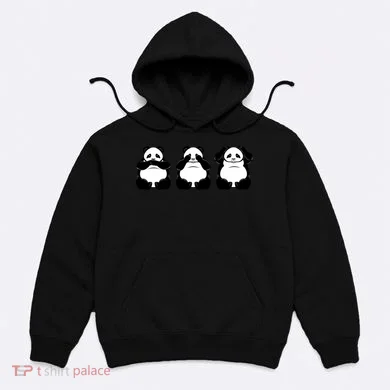 Peek A Boo Panda Hoodie