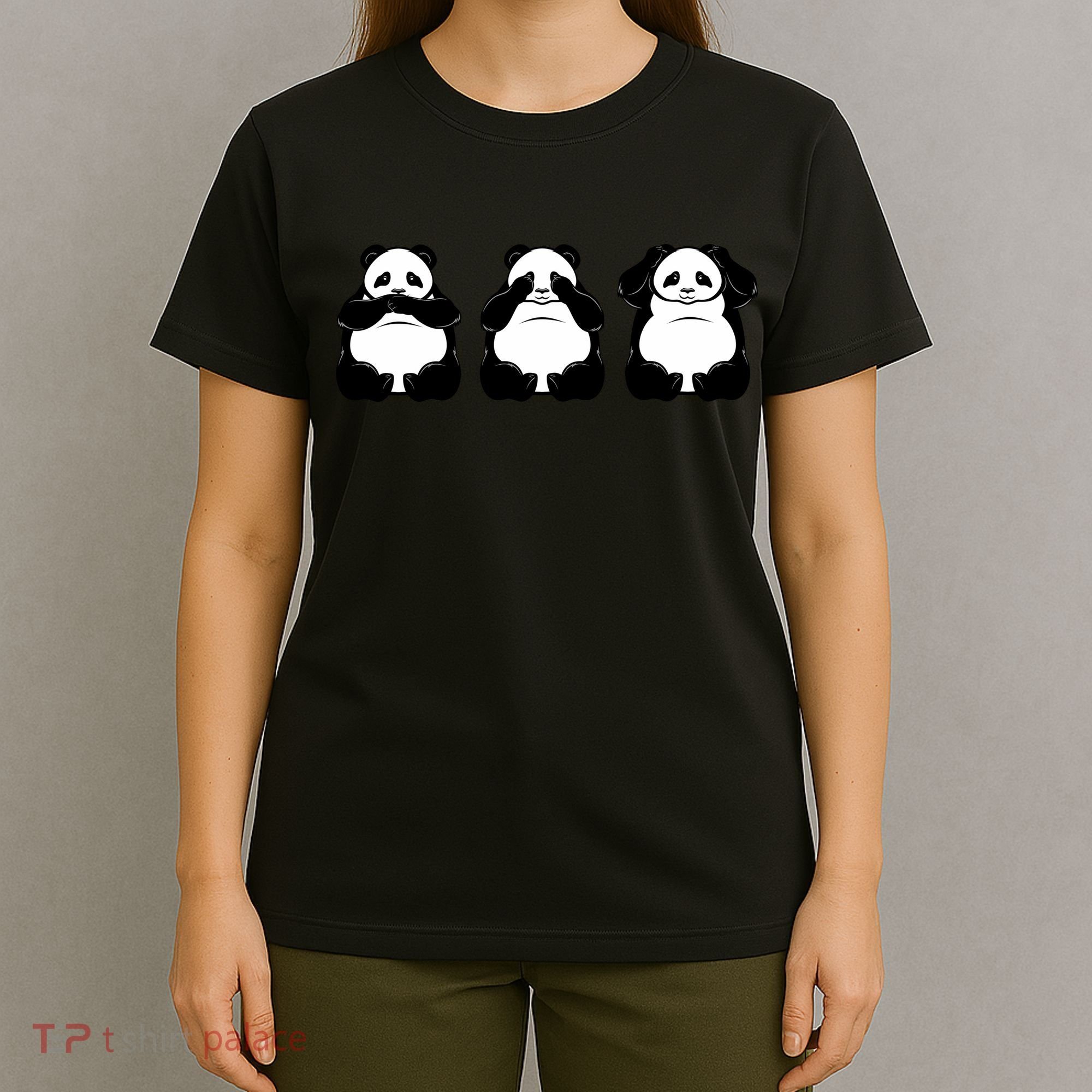 Peek A Boo Panda T-Shirt