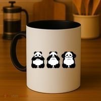 Peek A Boo Panda Coffee Mug thumb 4