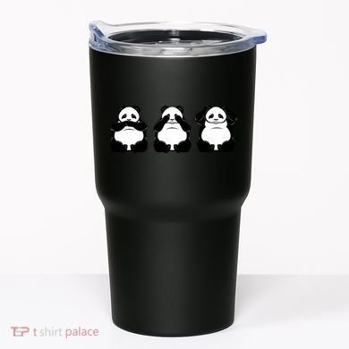 Peek A Boo Panda Tumbler